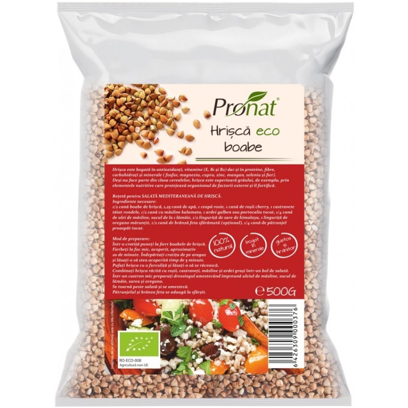 Set 2 x Hrisca BIO, 500 g, Pronat