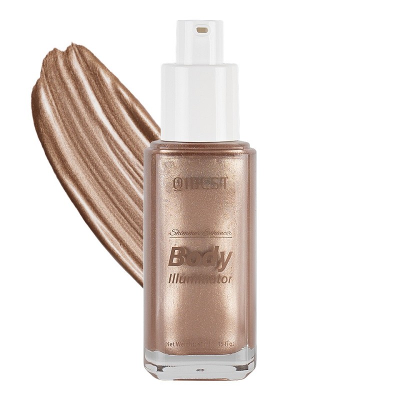 Set 2 x Iluminator Lichid Fata si Corp Qibest Shimmer Enhancer, 02