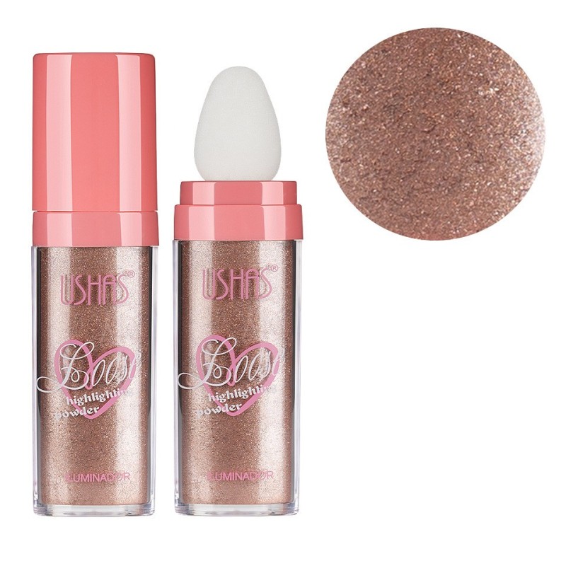 Set 2 x Iluminator Pudra Fata si Corp Diamond Light Ushas, 03