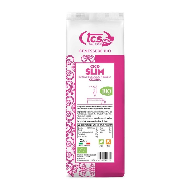 Set 2 x Infuzie BIO pe Baza de Cicoare, Cico Slim, 250 g, Salomoni Cafe