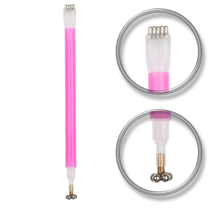 Set 2 x Instrument cu Magnet SensoPRO Milano Efect Cat Eye (floare) Magic Magnetto