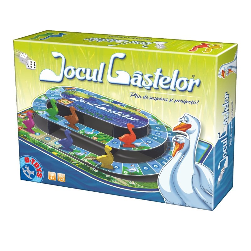 Set 2 x Joc de Societate Tridimensional, D-Toys, Jocul Gastelor