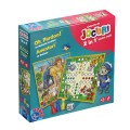 Set 2 x Joc Educativ 2 in 1 Basme, D-Toys, Oh, Pardon cu Motanul Incaltat si Aventuri cu Gulliver