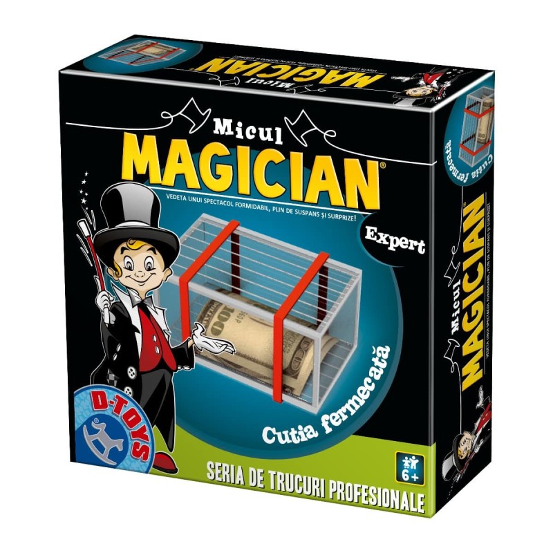 Set 2 x Joc Educativ, D-Toys, Micul Magician - Cutia Fermecata