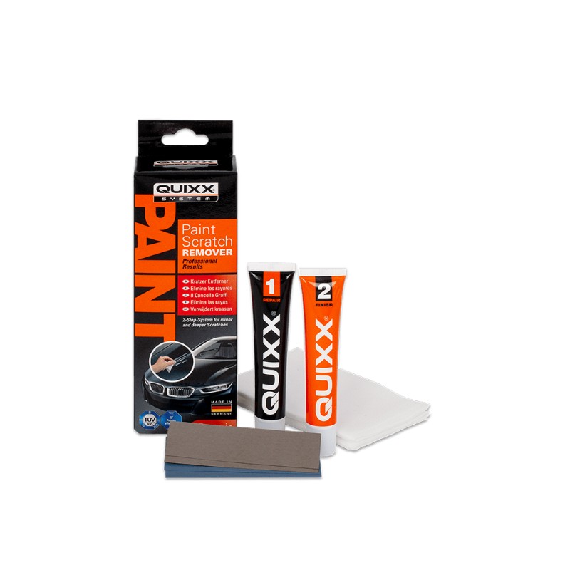 Set 2 x Kit pentru Indepartarea Zgarieturilor, Suprafete Metalice, Quixx