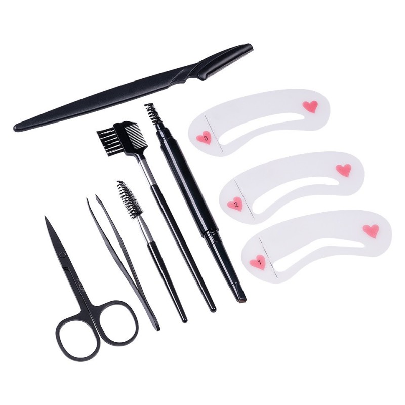 Set 2 x Kit Stilizare Sprancene Perfect Eyebrow SensoPRO Milano