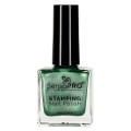 Set 2 x Lac de Unghii pentru Stampila, SensoPRO Milano, Green 10 ml