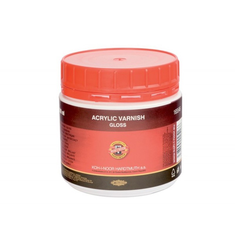 Set 2 x Lac Finisaj Acril Lucios, 500 ml, Koh-I-Noor