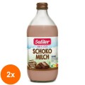 Set 2 x Lapte cu Cacao UHT, Saliter, 500 ml