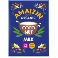 Set 2 x Lapte de Cocos Bio, 17% Grasime, Tetra Pack, Amaizin, 500 ml