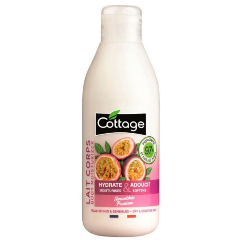 Set 2 x Lapte de Corp Hidratant Cottage, Smoothie Passion, 200 ml