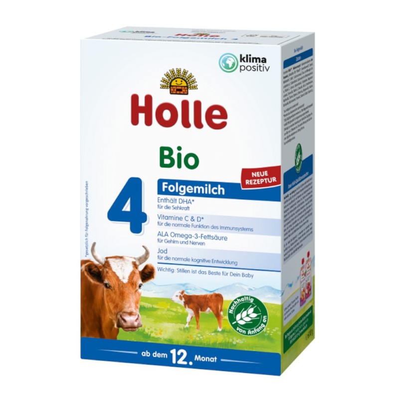 Set 2 x Lapte Praf Eco Formula 4, de la 12 Luni, Holle Baby, 600 g