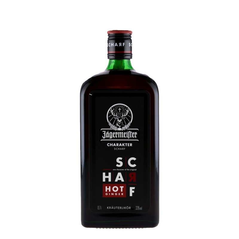 Set 2 x Lichior Jagermeister Scharf, 0.7 l, 33%