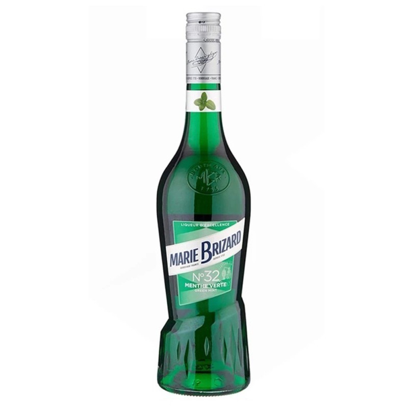 Set 2 x Lichior Menta Verde Marie Brizard, 20% Alcool, 0.7 l