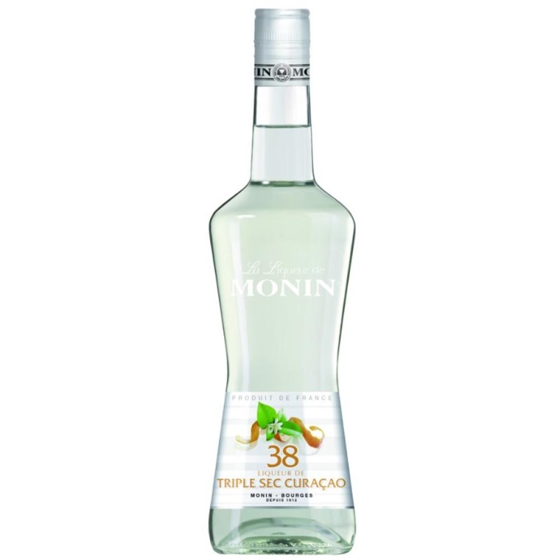 Set 2 x Lichior Monin Triple Sec Curacao, Alcool 38%, 0.7 l