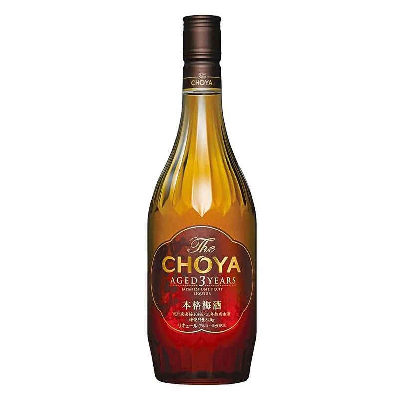 Set 2 x Lichior Ume 3 Years Choya - 15,5% Alcool, 0.7 l