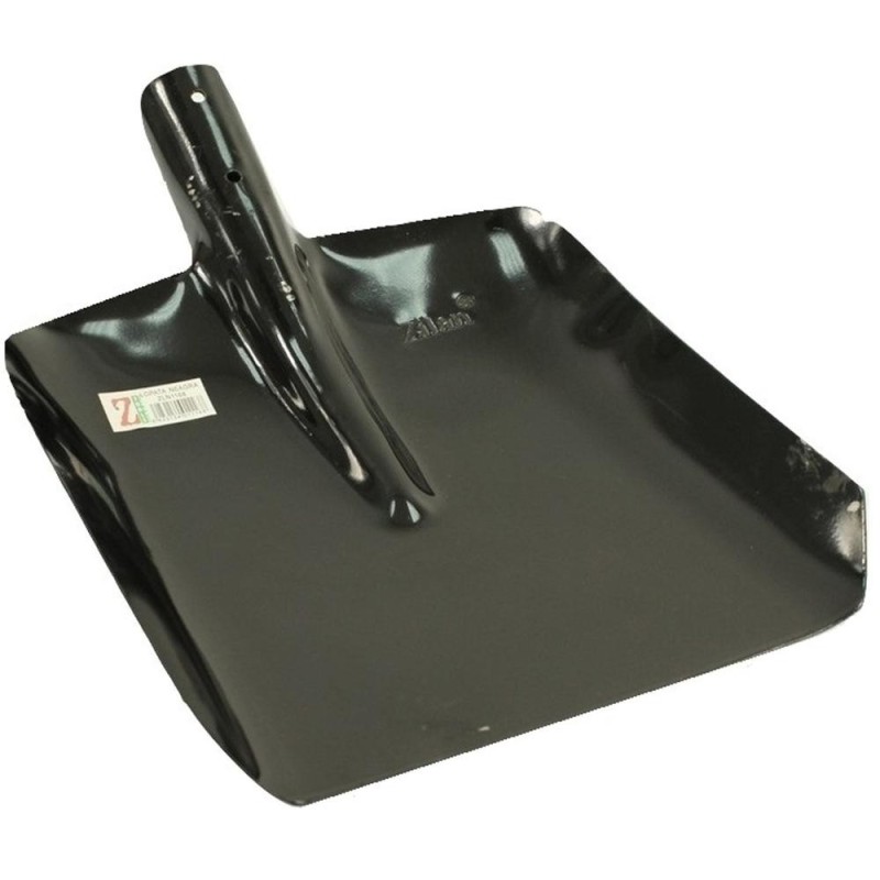 Set 2 x Lopata Patrata din Otel, Tip Faras, Neagra