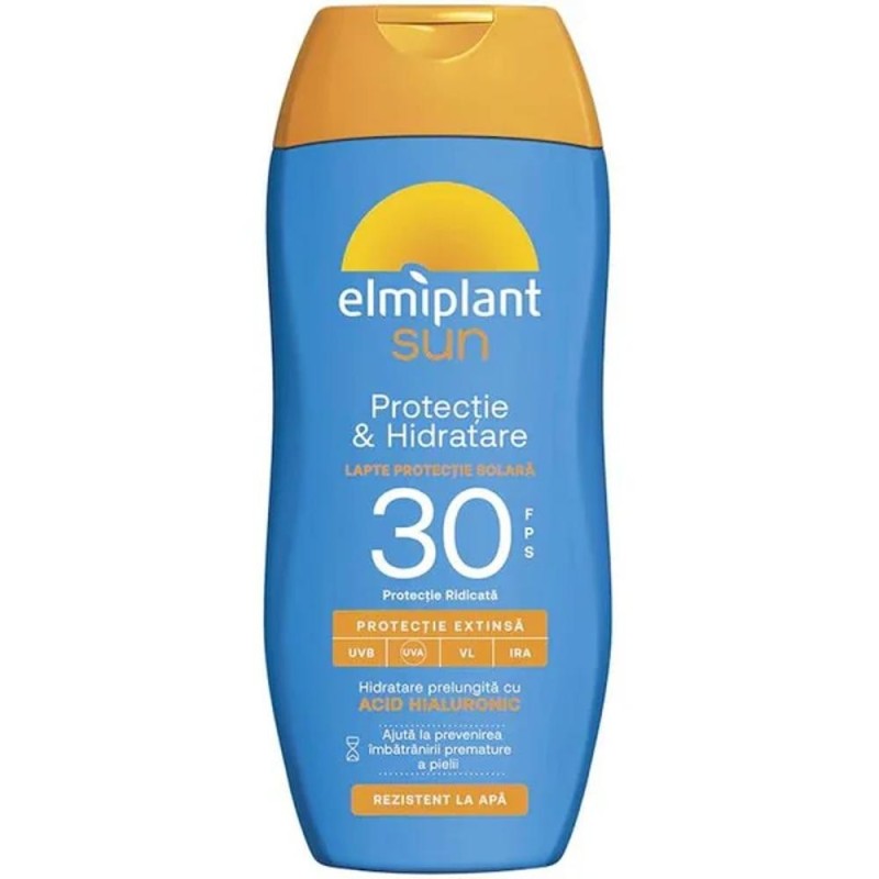 Set 2 x Lotiune Spray cu Protectie Solara SPF 30 Sun, 200 ml, Elmiplant
