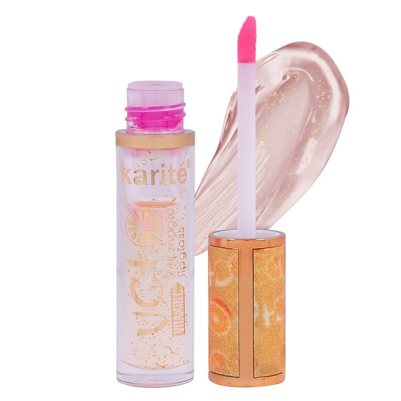 Set 2 x Luciu de Buze Karite Lipgloss 24K Magic, Vitamin C 02