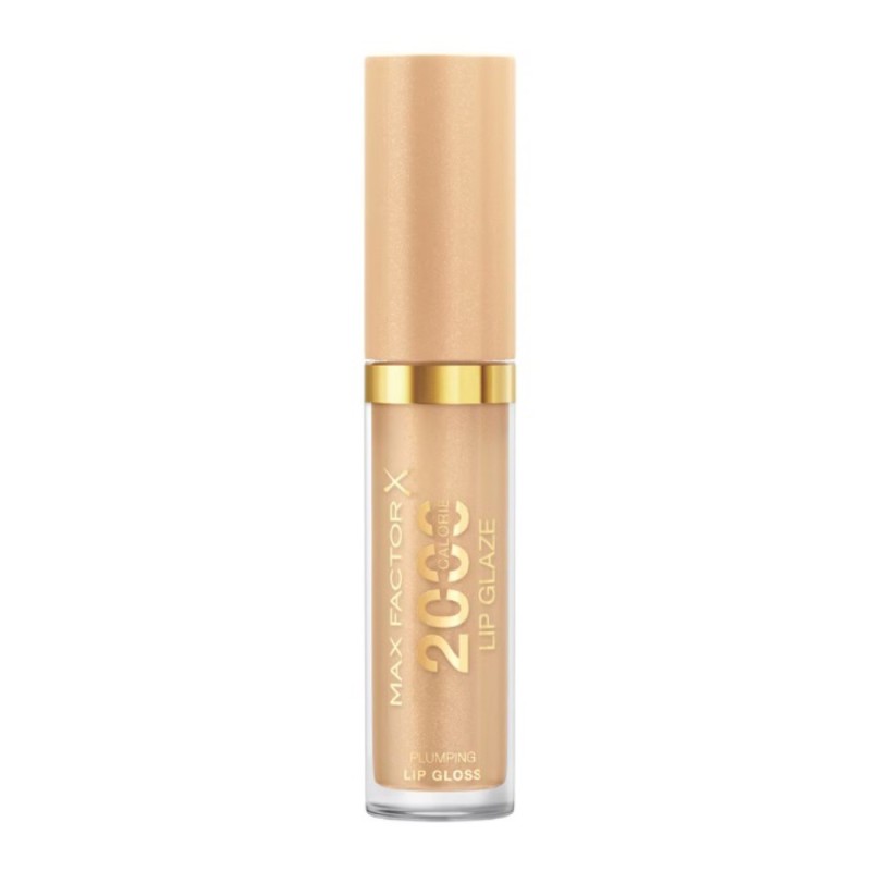 Set 2 x Luciu de Buze Max Factor 2000 Calorie Lip Glaze 005 Honey Creme, 4.4 ml