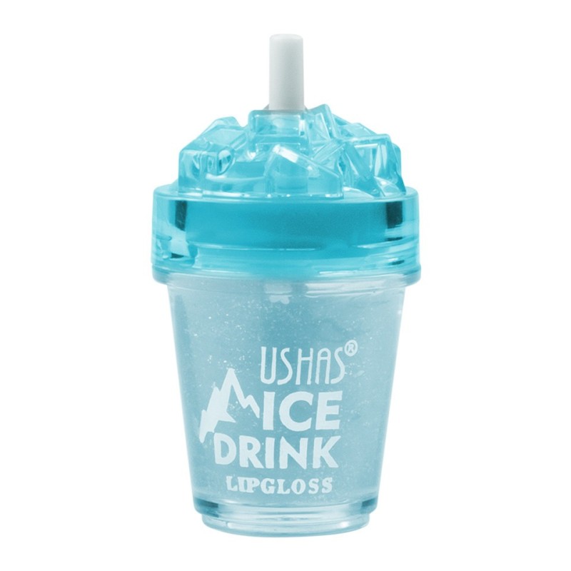 Set 2 x Luciu de Buze Ushas Ice Drink Lip Gloss, 02