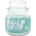 Set 2 x Lumanare Parfumata, Borcan Mic, Parfum Bumbac si Plante
