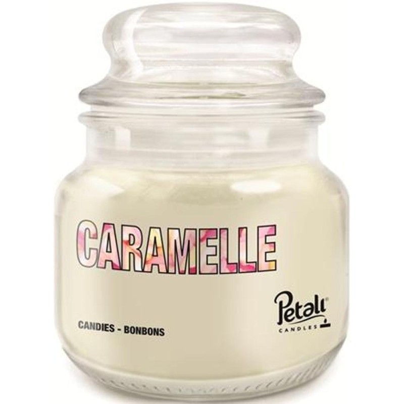 Set 2 x Lumanare Parfumata, Borcan Mic, Parfum Caramel