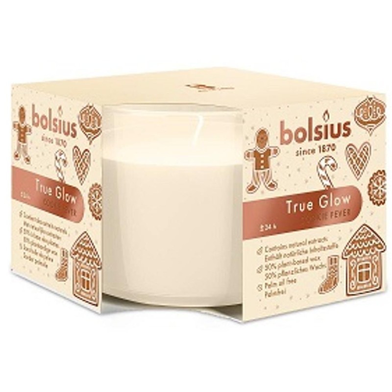 Set 2 x Lumanare Parfumata in Pahar, Cookie Fever, Bolsius