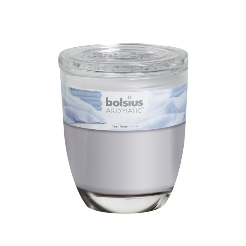 Set 2 x Lumanare Parfumata in Pahar Maxi, Fresh Linen