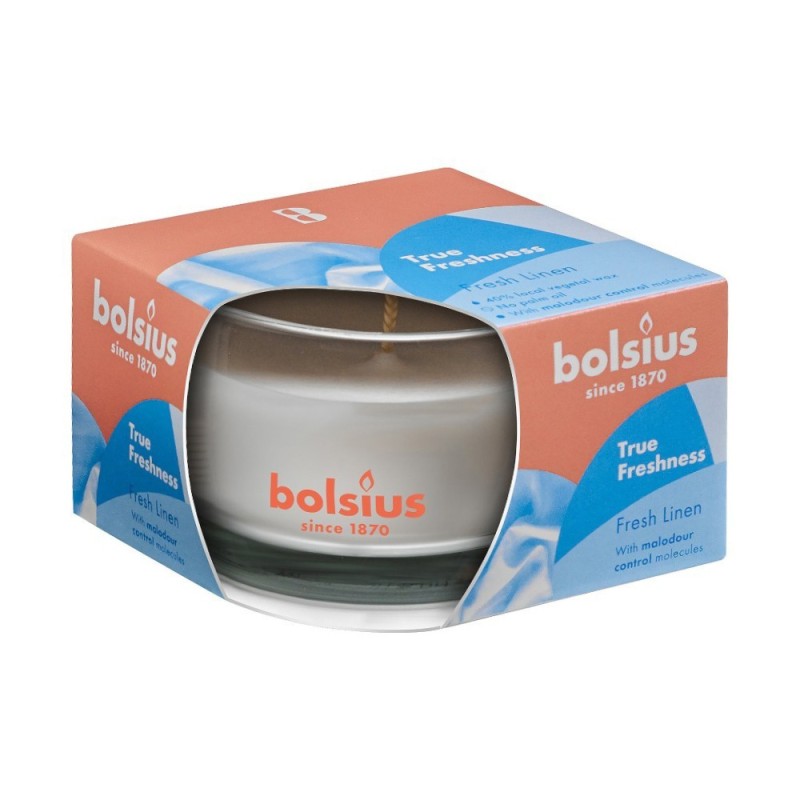 Set 2 x Lumanare Parfumata in Pahar Mic, Bolsius, Balsam