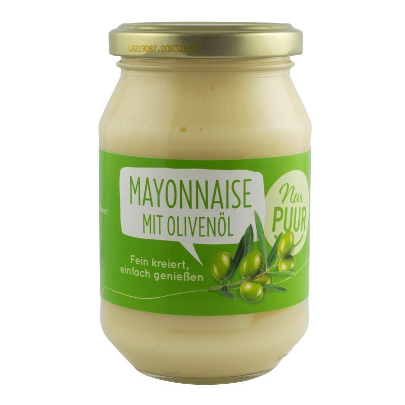 Set 2 x Maioneza Bio cu Ulei de Masline, 250 ml Nur Puur