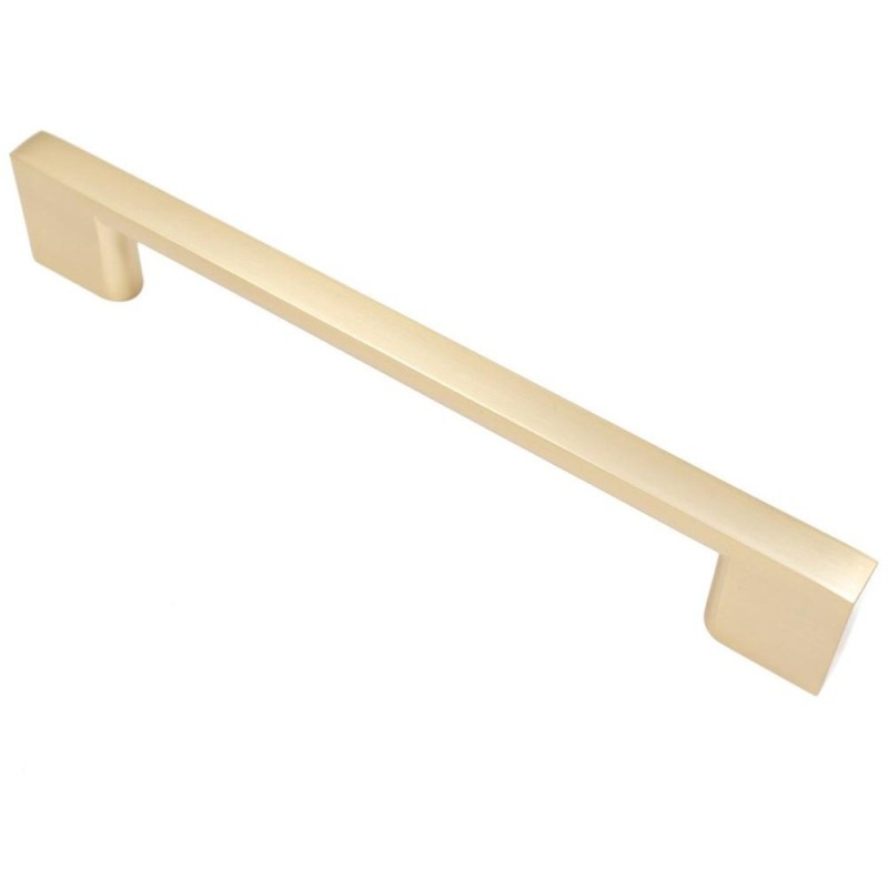 Set 2 x Maner Model B0014, 128 mm, Finisaj Auriu Mat