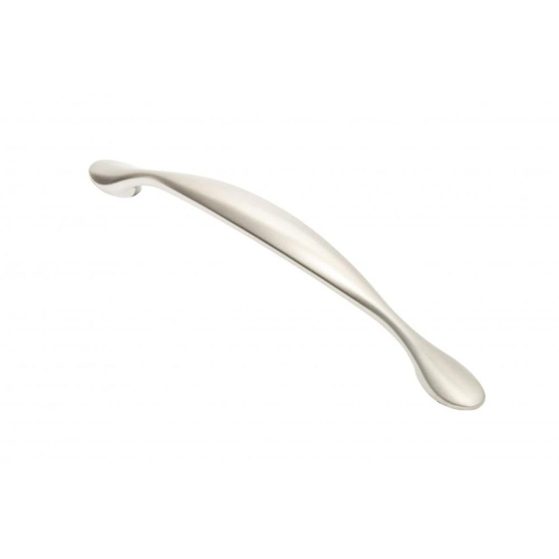 Set 2 x Maner Model Camaio, 128 mm, Finisaj Aluminiu