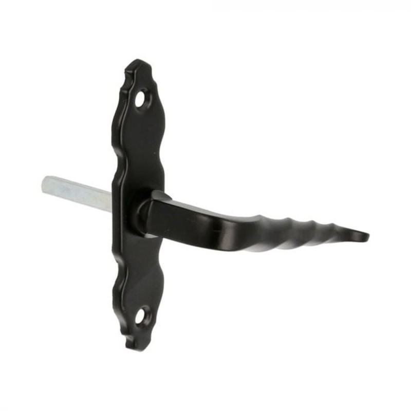 Set 2 x Maner Model Gallo pentru Ferestre din Lemn, Finisaj Negru