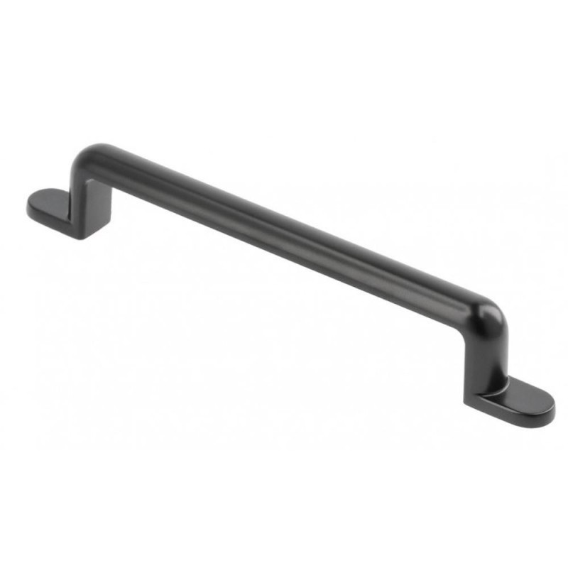 Set 2 x Maner Model Otto, 160 mm, Finisaj Negru Mat