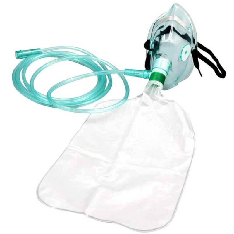 Set 2 x Masca de Oxigen pentru Adulti, cu Rezervor, Marimea XL, Prima