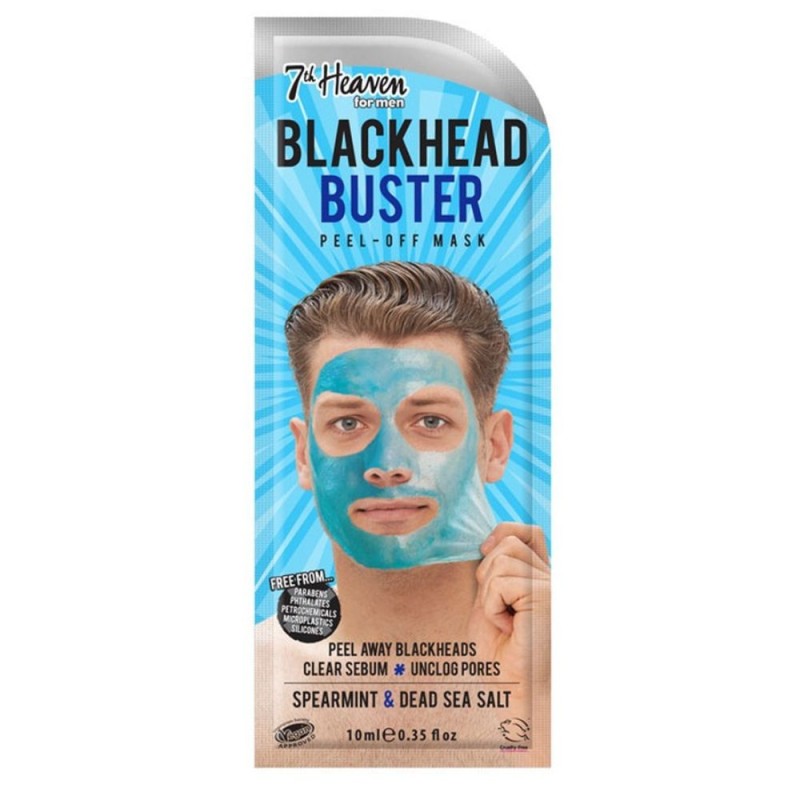 Set 2 x Masca Exfolianta de Fata pentru Barbati, 7th Heaven, 10 ml