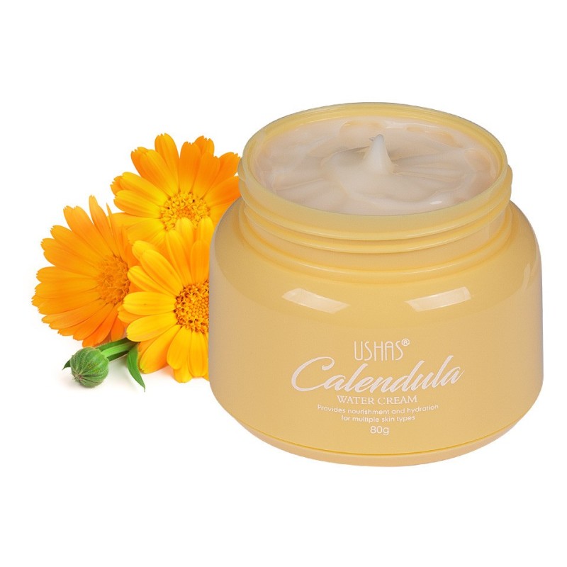 Set 2 x Masca Fata Hidratanta Reparatoare Leave In, Ushas Calendula