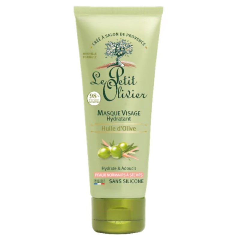 Set 2 x Masca Hidratanta pentru Fata Le Petit Olivier, 75 ml