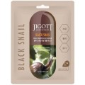 Set 2 x Masca pentru Fata cu Extract de Mucus de Melc Negru, Jigott, 27 ml