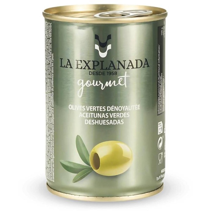 Set 2 x Masline Verzi fara samburi, Manzanilla, 280 g
