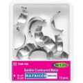 Set 2 x Matrici Conturate Metalice Tip Sa Mediu, Grosime 50Microni, Marime M