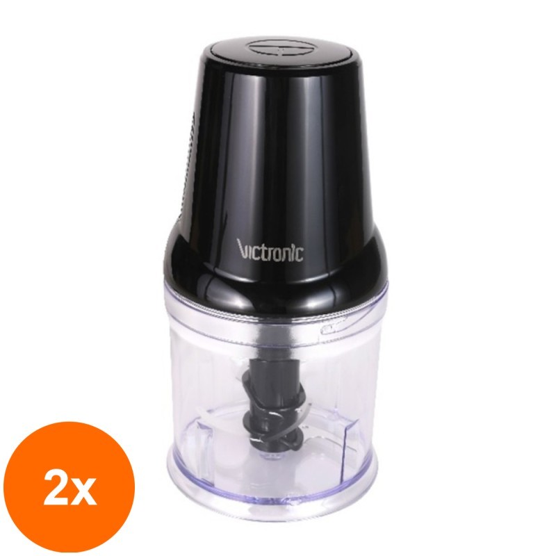 Set 2 x Mini Blender, 400 W, 0.50 l, Victronic