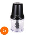 Set 2 x Mini Blender, 400 W, 0.50 l, Victronic