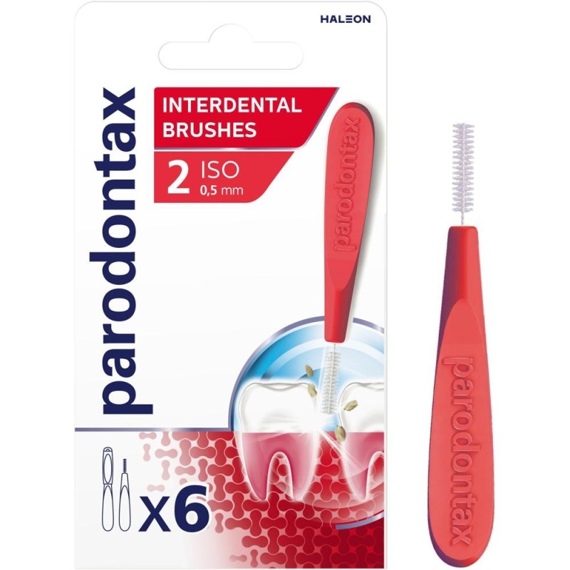 Set 2 x Mini Periuta Interdentara Parodontax, Marimea 2, 6 Bucati