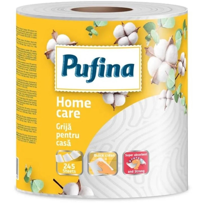 Set 2 x Monorola Home Care, 2 Straturi, 50 m, Pufina