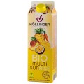Set 2 x Multi Sunrise Suc BIO din Amestec de Fructe, 1 l, Hollinger