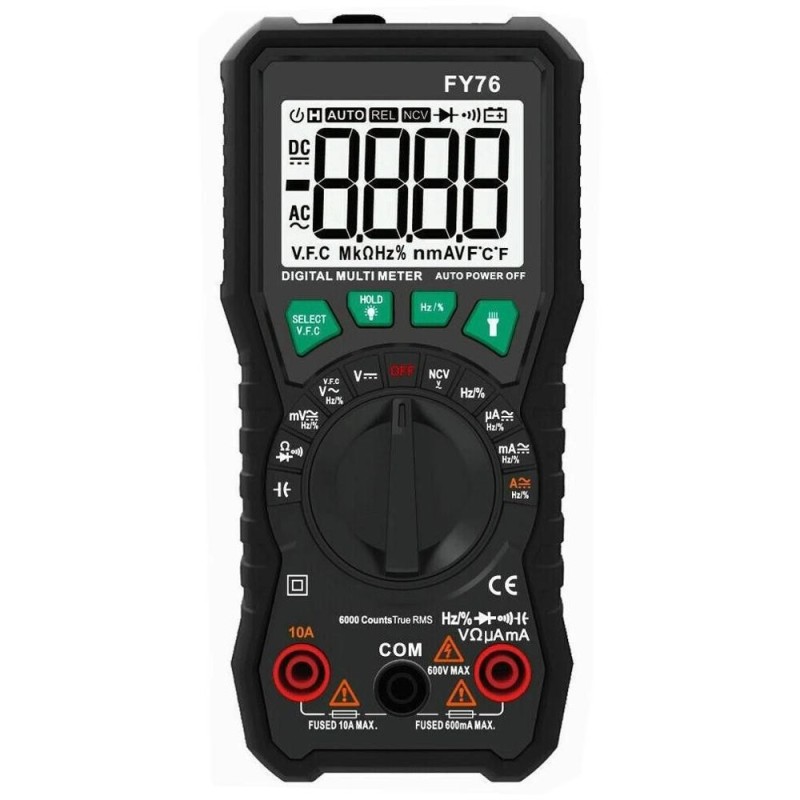 Set 2 x Multimetru Digital FY76, Mastfuyi