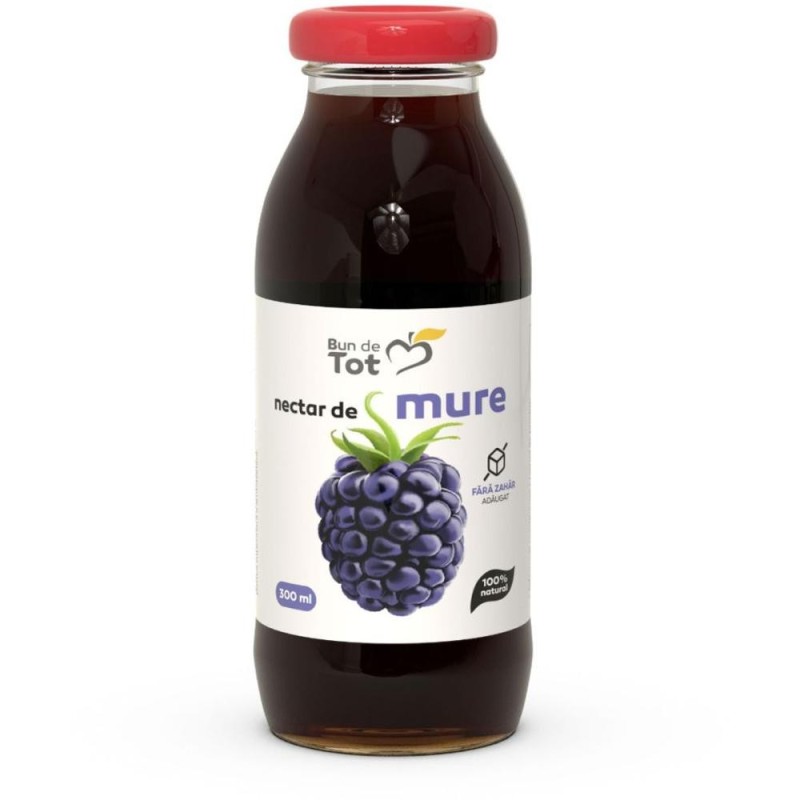 Set 2 x Nectar de Mure fara Zahar, 300 ml, Bun de Tot