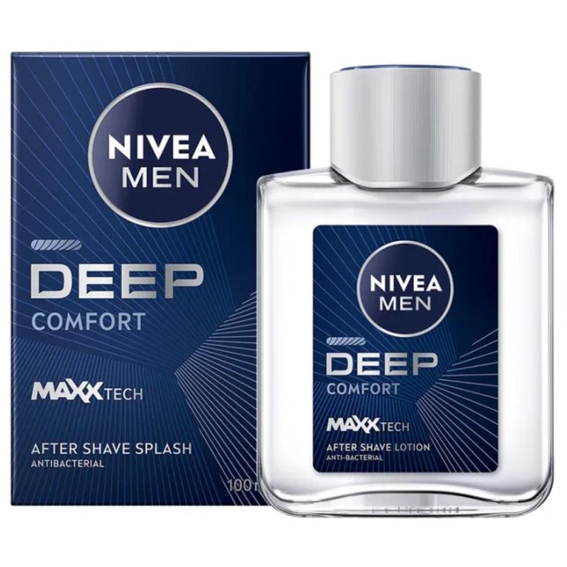 Set 2 x Lotiune dupa Ras Nivea Deep Comfort, 100 ml